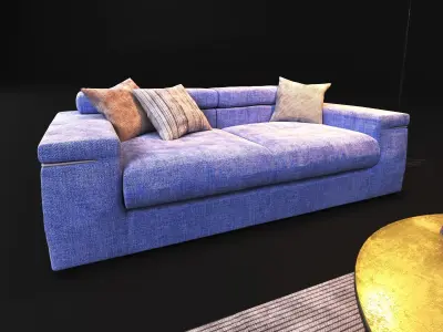 Divan Natuzzi Avana  3D model