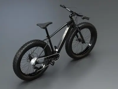  Modern electric MTB Fatbike 