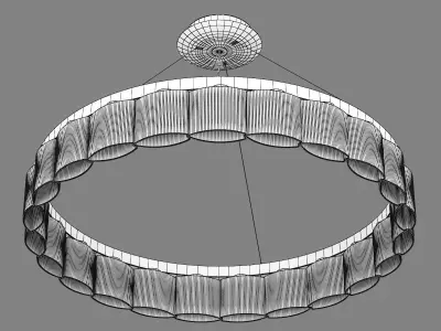 812236 Nibbler Lightstar Chandelier 3D model