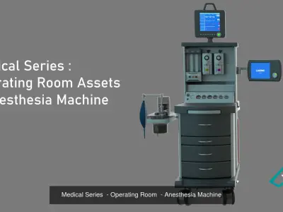 Medical Series - Operating Room Assets 3D Model Pack