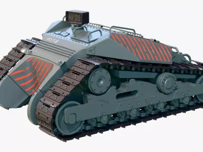 Military Tactical Sapper 017B M1 3D model