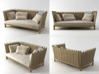 Wabi sofa 3D model