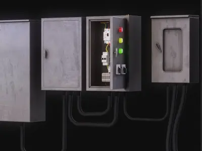 Electrical Box 3D model