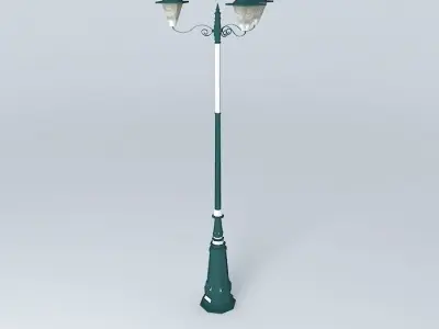 Square street light1 3D model