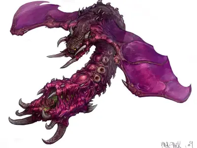 Starcraft Mutalisk 3D print model