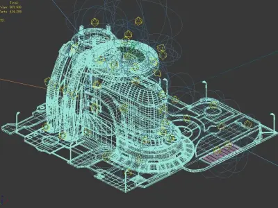 Different dimension - Chengbang Hospital 04 3D model