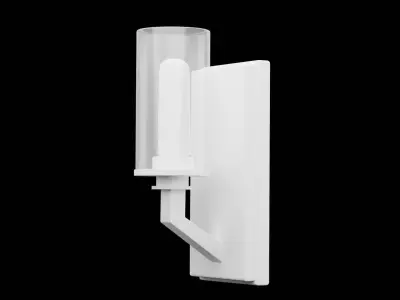Wall Lamp Furniture Low-poly 3D model