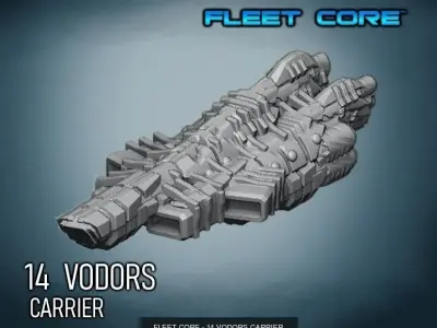FLEET CORE - VODORS FLEET BUNDLE 3D Model Pack