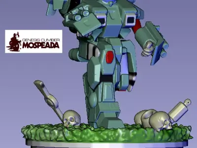 CYCLONE ROBOTECH BEST 3D print model
