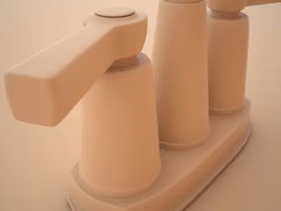 water mixer 01 3D model