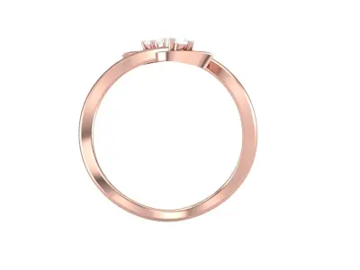 Delicate Ring - 40 3D print model