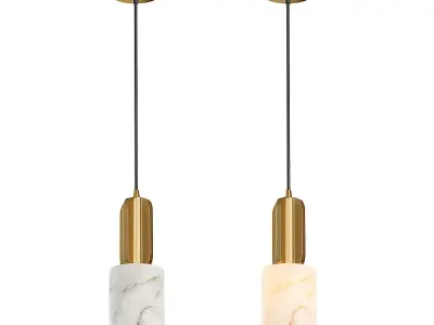 Lampatron VIAL pendant lamp 3D model