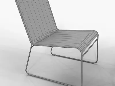 Chair Clip and Table by Andre Bluth  3D model