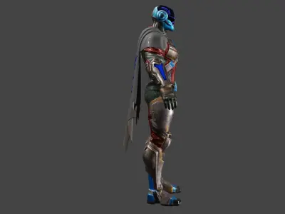 Fortnite The Foundation  Low-poly 3D model