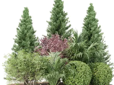 Gardens Collection vol 300 3D Model Pack