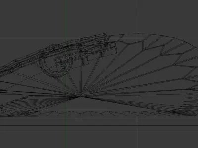 Computer peripheral  --  Simple RGB mouse  --  Low-poly Low-poly 3D model