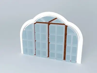 Door and window Free 3D model