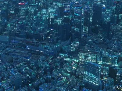  Tokyo City Night HD 