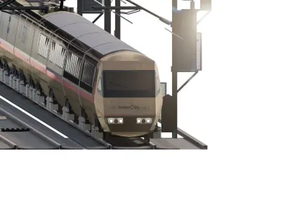 Class 370 Advanced Passenger Train 3D model