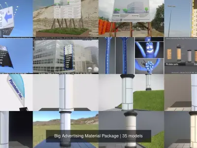 Big Advertising Material Package