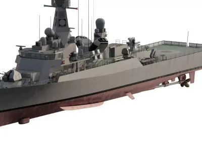 ADVANCED CORVETTE BASED ON AVANTE 2200 3D model