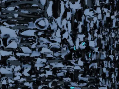 Cybernetic Cat Warrior 3D Model SciFi Female Soldier 3D model