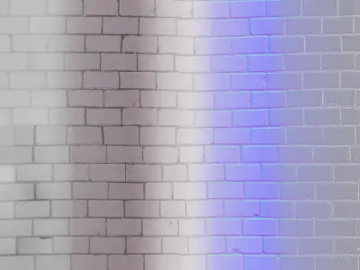 4K PBR Concrete Tile Ground Texture 03 - Guiding Block Texture