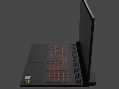 Dell G15 gaming laptop Free 3D model