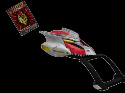 Dragvisor  Kamen rider Ryuki 3D model