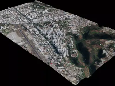 Guatemala City - Guatemala 3D model
