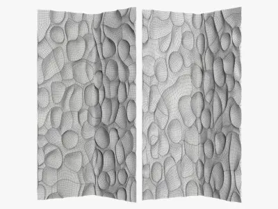 wave wall 36 3D model