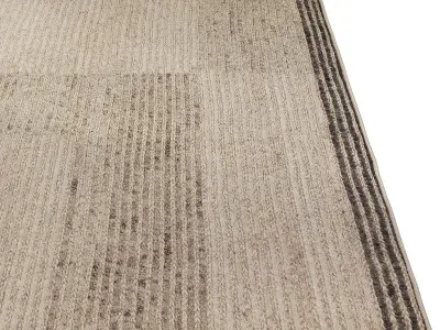 Carpet set 2237 - Hand Tufted Rug - 5K 3D model