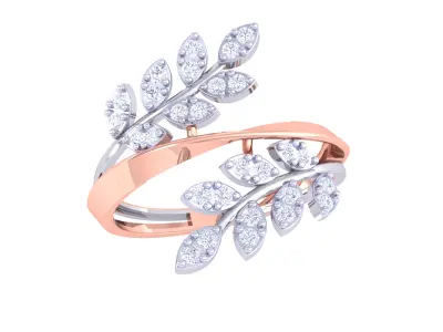 Women Ring MTL 3dm STL OBJ FBX Details 3D print model 38