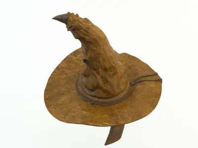 harry potter Sorting Hat 3d model 3D model