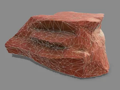 Mountain Rock 07 Low-poly 3D model buy