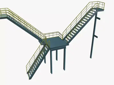 staircase 3D model