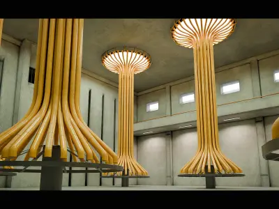 VR Room  Low-poly 3D model