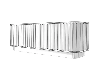 Gondole Low Cupboard 3D model