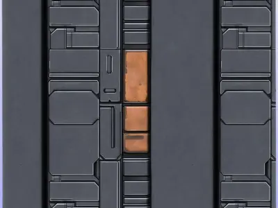 SciFi Seamless Texture Texture 31