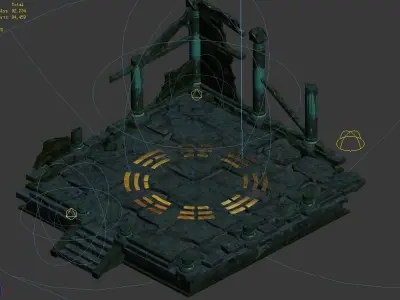 Destruction Magic Array-Gossip 3D model