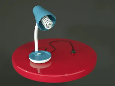 Desk Lamp Model 3D model