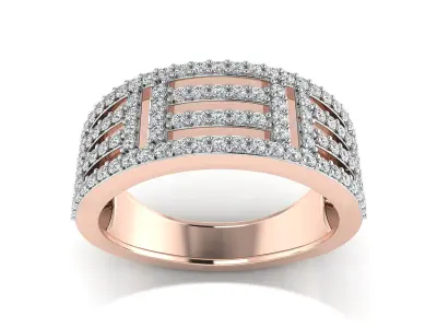 Women Ring  Render 3dm STL OBJ FBX Details 3D print model 84