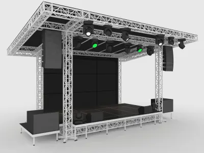 Collection Stage 2 3D Model Pack