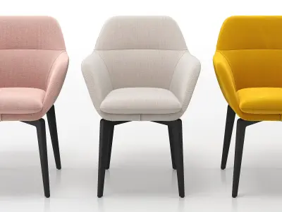 Amedee Chair 3D model