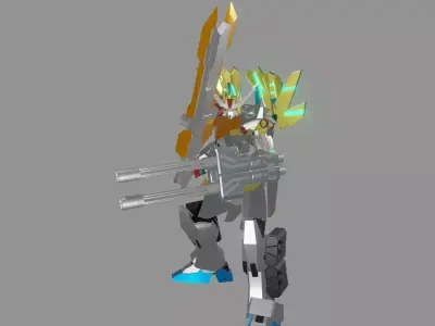 The Mecha Attacker 13 3D model