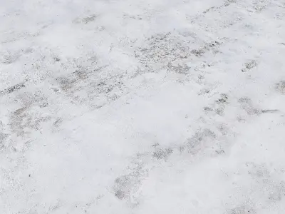 Ultra realistic Snow ground 4 2021 Hq Scan  3D model
