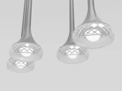 Fairy Lamp Pendant Light 3D model