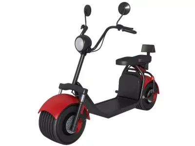 Electric City Scooter 3D model