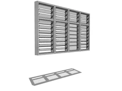 Naco Window Free 3D model