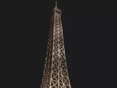 Eiffel Tower 3d Model 3D model